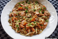 Swabian German Lentil Stew with Spaetzle Recipe