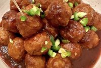 Sweet and Spicy Cranberry Jalapeño Meatballs Recipe