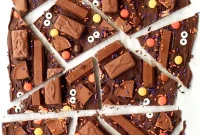 Halloween Candy Bark: Quick No-Bake Recipe for Kids’ Treats