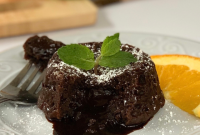Decadent Chocolate Orange Lava Cake Recipe — Gooey Center Delight