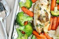 Sheet Pan Dill Chicken with Roasted Veggies