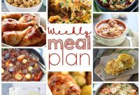7-Day Meal Plan: October 12–18 (Weekly Menu & Grocery List)