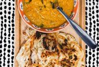 Crispy Roti Canai with Fragrant Dhal Curry
