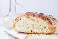 No-Knead Artisan White Bread Recipe for Soft, Crusty Loaves