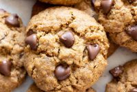 Vegan Paleo Chocolate Chip Cookies with Coconut Flour (Gluten-Free)
