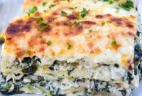 Creamy Chicken Alfredo Lasagna Recipe for Comfort Nights