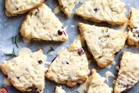 Cranberry Orange Scones with Dried Cranberries — Zesty Recipe