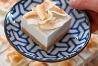 Vegan Coconut Cream Bars — Low-Carb, Gluten-Free Dessert