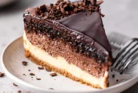 Decadent Chocolate Ombré Cheesecake Recipe