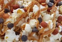Salted Caramel Peanut Butter Popcorn Recipe