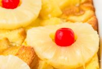 Creamy Pineapple Casserole with Crunchy Topping Recipe