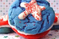 Patriotic Red, White & Blue Sugar Cookie Recipe