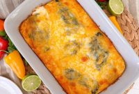 Chili Relleno Casserole Recipe: Cheesy Roasted Poblanos Bake