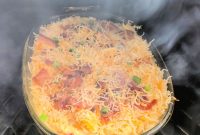 Smoked Cheesy Loaded Potatoes Recipe for Camping or BBQ