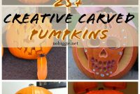 25+ Creative Pumpkin Carving Ideas for Halloween Decorations