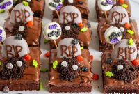 Graveyard Brownies: Spooky Halloween Dessert Recipe