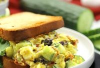 Mediterranean-Style Egg Salad with Olives, Feta & Herbs