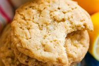 Zesty Lemon Cowboy Cookies Recipe for Soft, Chewy Treats