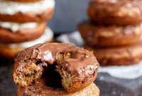 Baked Banana Donuts Recipe — Moist Homemade Banana Bread Donuts