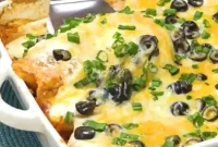 Taco-Stuffed Manicotti Recipe: Cheesy Mexican-Italian Fusion