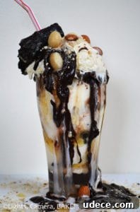 Dairy-Free Vegan Freakshake Recipe (Refined Sugar & Gluten-Free) 2 Healthy Freak Shake. The crazy, calorie filled milkshakes that have taken the internet by storm, now have a delicious healthy version! Click the photo for the #recipe . #healthymilkshake #milkshake