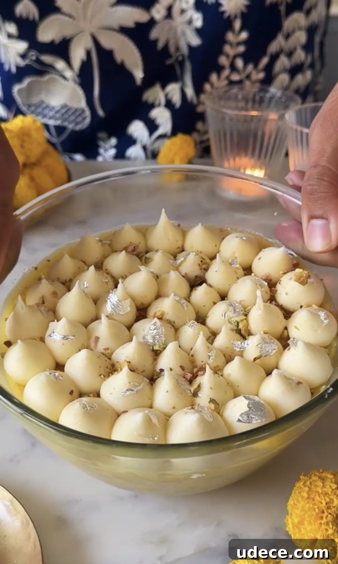 One-Bowl No-Oven Rasmalai Milk Cake Recipe 2 Rasmalai milk cake