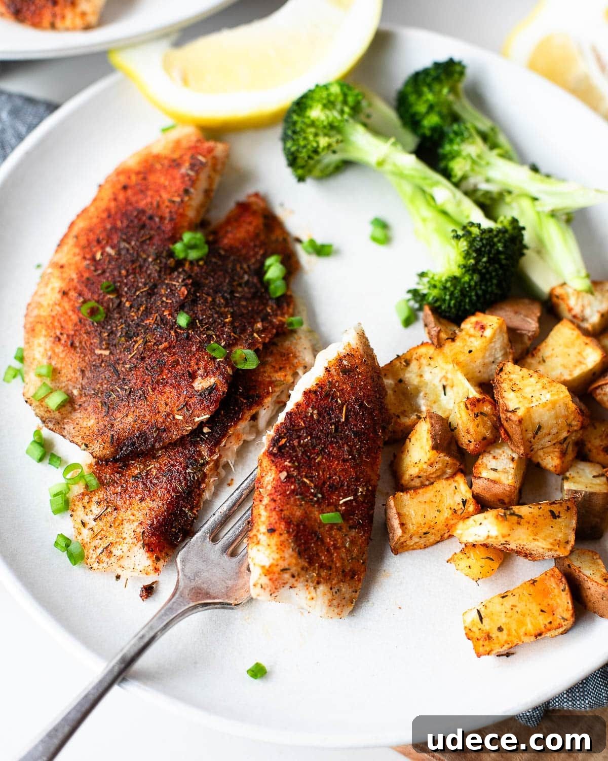 Oven Baked Blackened Tilapia