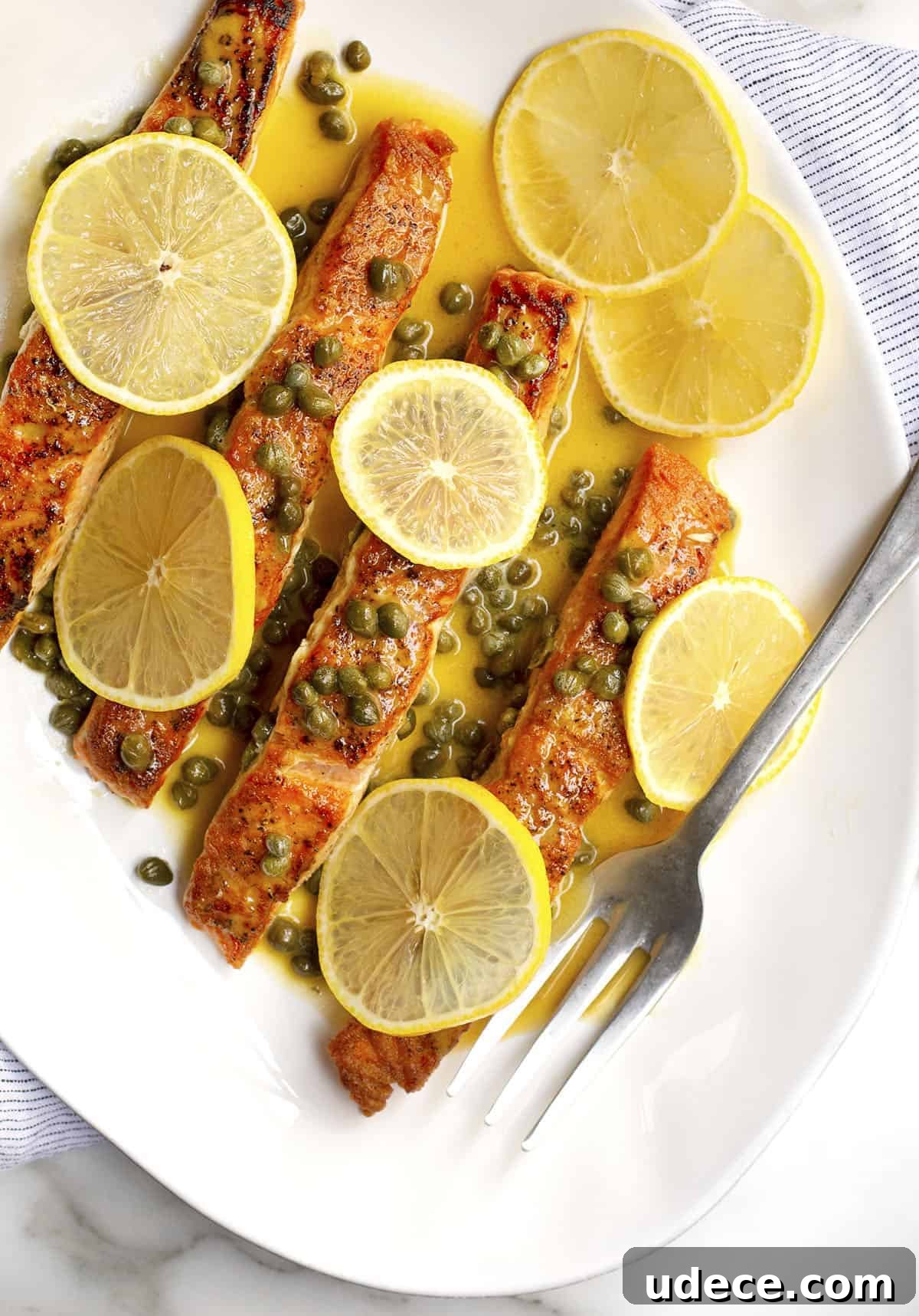 salmon piccata