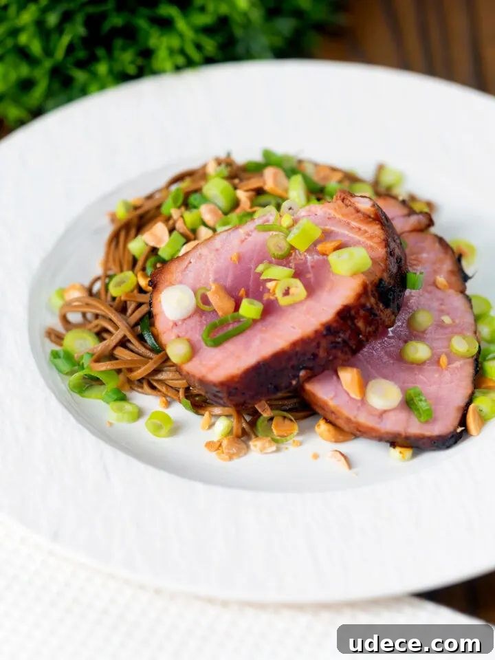 Baked Tuna Steak with Soy Glazed Tuna Steak