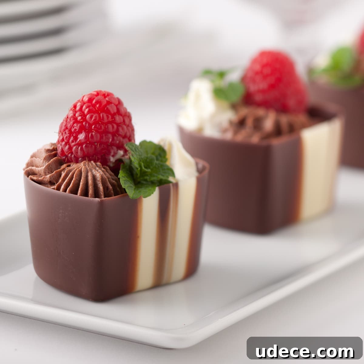 Chocolate Mousse Recipe Without Eggs — Silky, Quick Dessert 2 Chocolate mousse close up