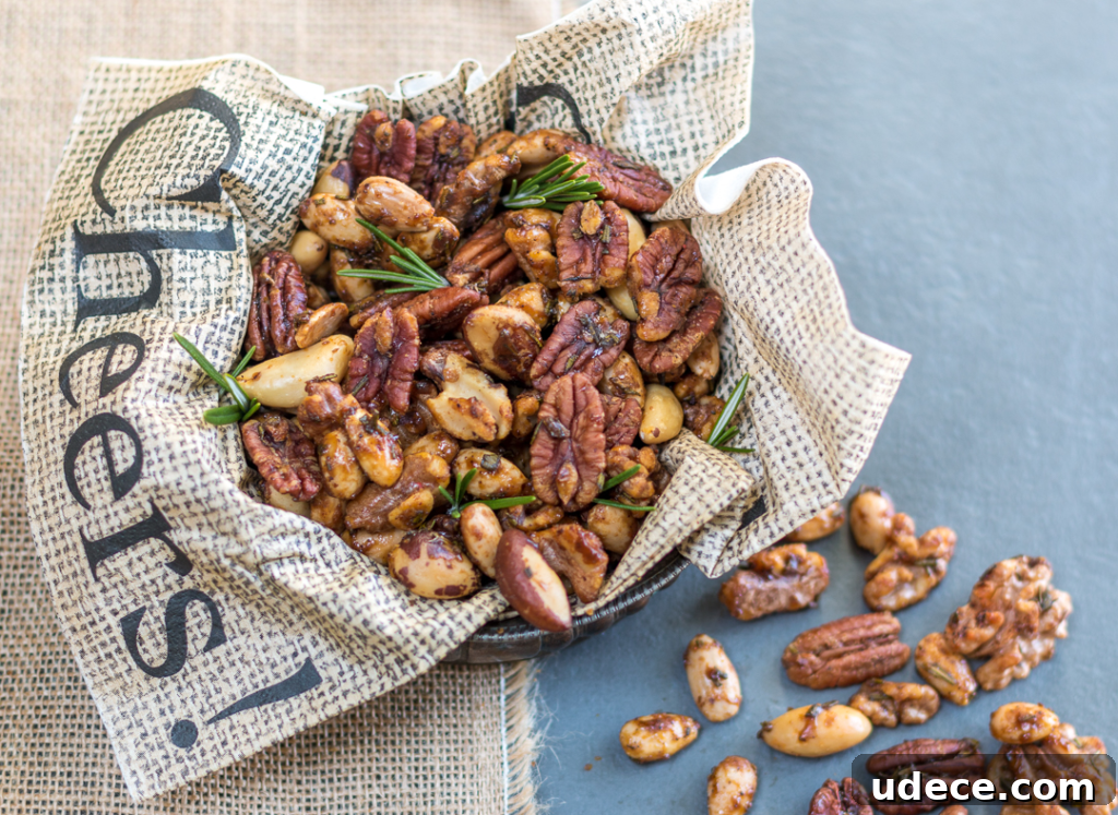 2019 Thanksgiving Survival Guide: Top A Zest For Life Holiday Recipes 15 Rosemary & Spice Mixed Nuts