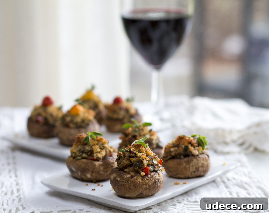 2019 Thanksgiving Survival Guide: Top A Zest For Life Holiday Recipes 17 Tuscan Stuffed Mushrooms