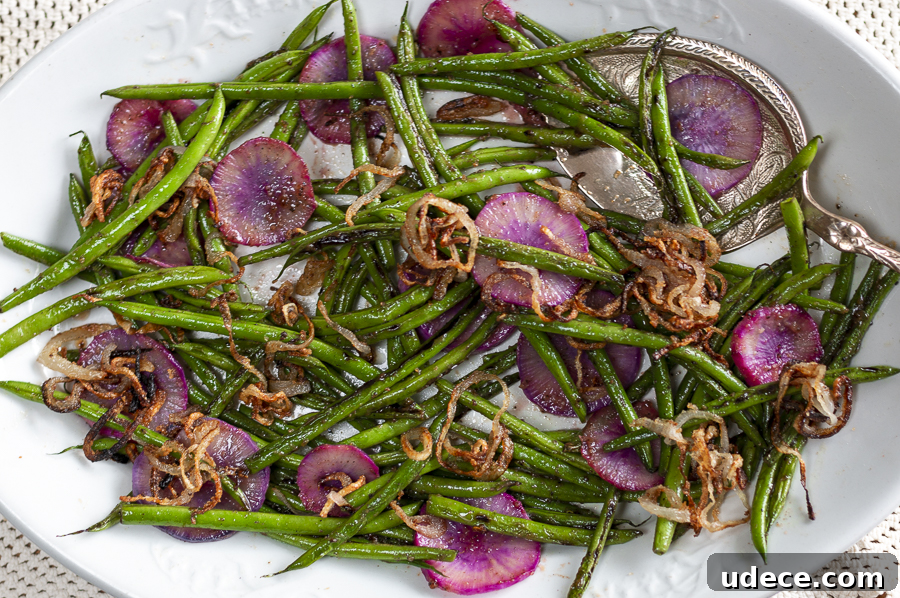 2019 Thanksgiving Survival Guide: Top A Zest For Life Holiday Recipes 8 Haricot Vert with Radishes