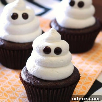 ghost cupcakes