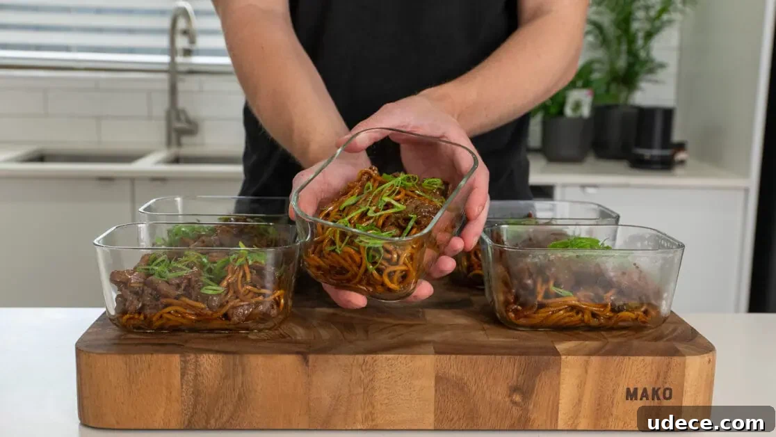 Mongolian Beef Stir Fry Meal Prep