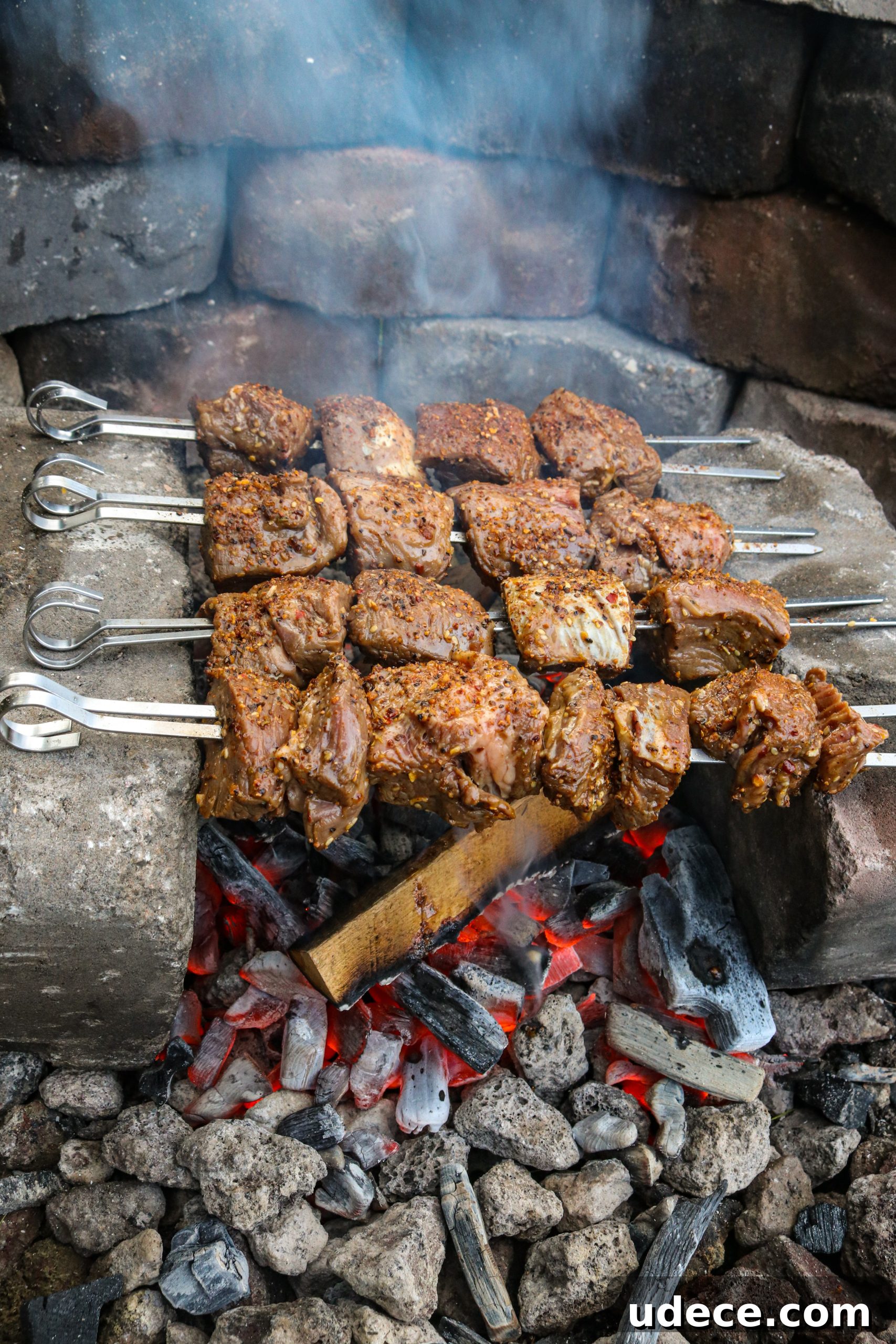 Bourbon Teriyaki Steak Skewers: Sweet Glaze Grill Recipe 2 Teriyaki Bourbon Steak Skewers Recipe