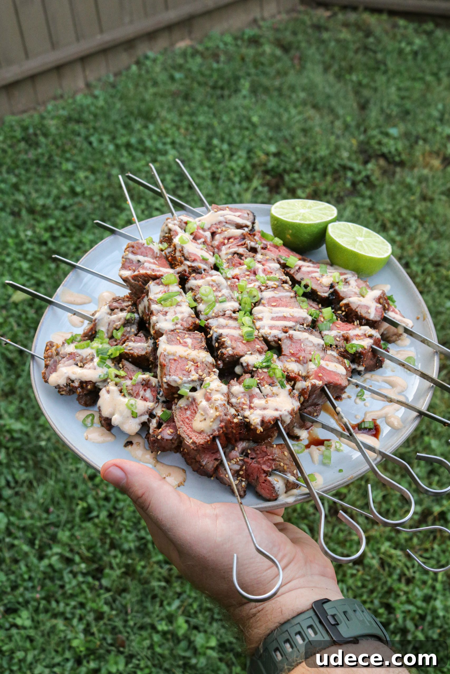 Bourbon Teriyaki Steak Skewers: Sweet Glaze Grill Recipe 5 Teriyaki Bourbon Steak Skewers