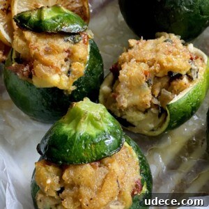 Zucchini Boats Stuffed with Savory Cheese and Herbs 21 Stuffed Zucchini Finished