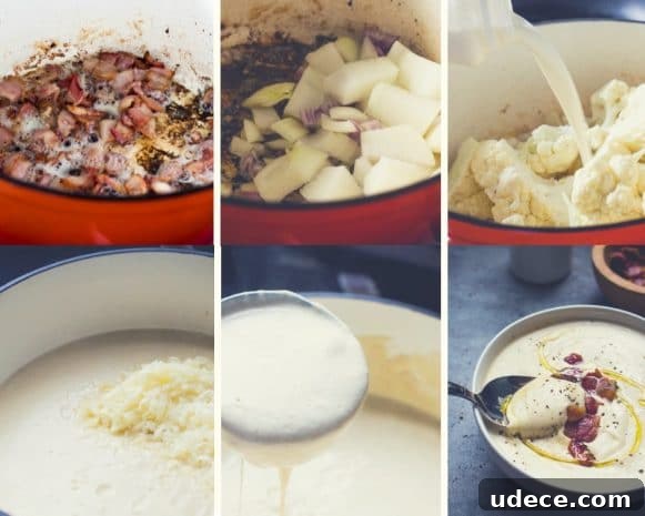 Keto Cauliflower Cream Soup: Low-Carb, Rich & Velvety 5 A delicious creamy low carb cauliflower soup