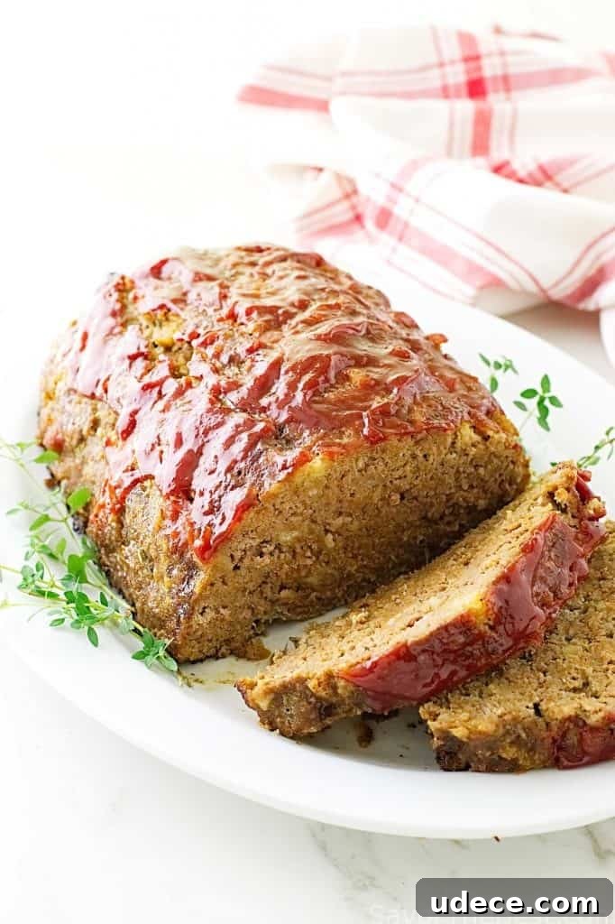 Savory Onion Soup Meatloaf with Glazed Onion Topping 2 My Favorite Meatloaf Recipe