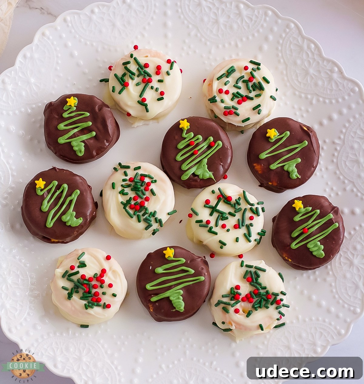 Chocolate Ritz Cracker Cookies with Melted Chocolate Drizzle 4 chocolate peanut butter Ritz cracker cookies