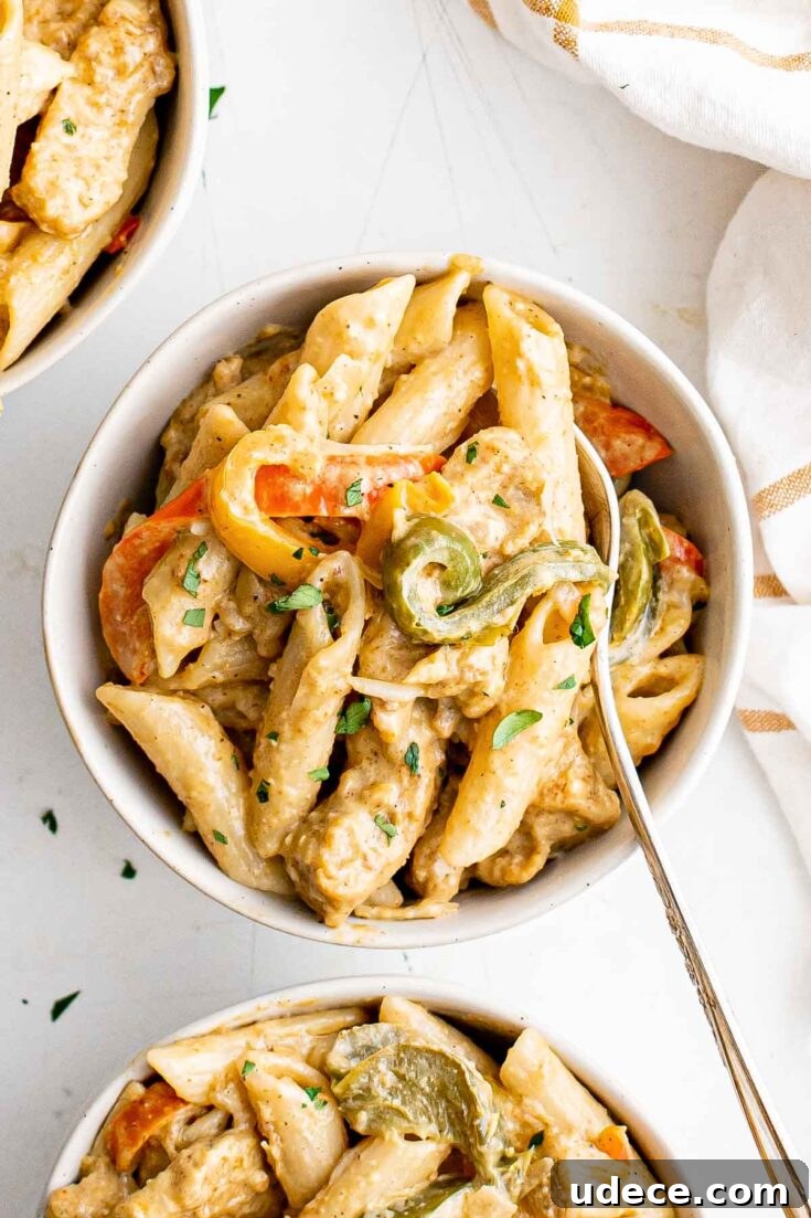 Instant Pot rasta pasta servings