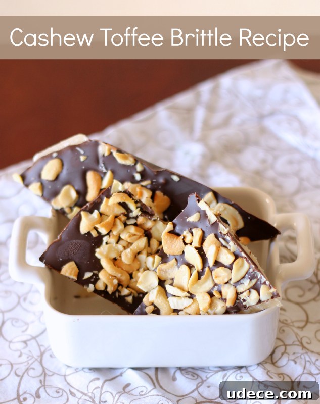 Crispy Cashew Toffee Brittle Recipe for Irresistible Candy 2 Cashew Toffee Brittle Recipe