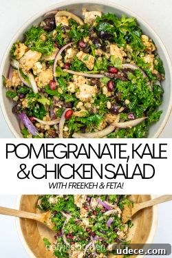 Chicken, Kale & Pomegranate Freekeh Salad with Feta 13 img 16529196 12