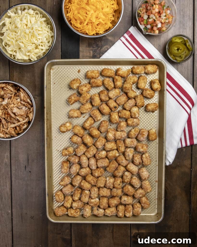 BBQ Chicken Totchos: Loaded Tater Tot Nachos Recipe 5 img 1656 4