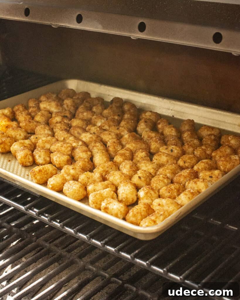 BBQ Chicken Totchos: Loaded Tater Tot Nachos Recipe 6 img 1656 5