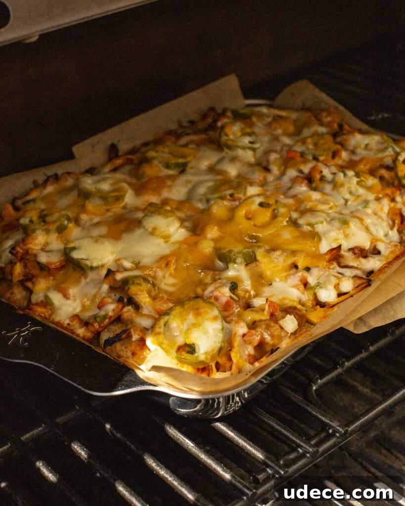 BBQ Chicken Totchos: Loaded Tater Tot Nachos Recipe 8 img 1656 7