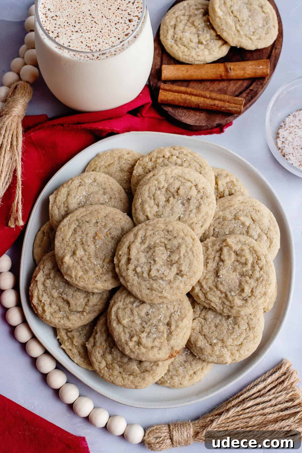 Homemade Christmas Food Gifts and Candies to Make This Year 4 Eggnog Cookies baked