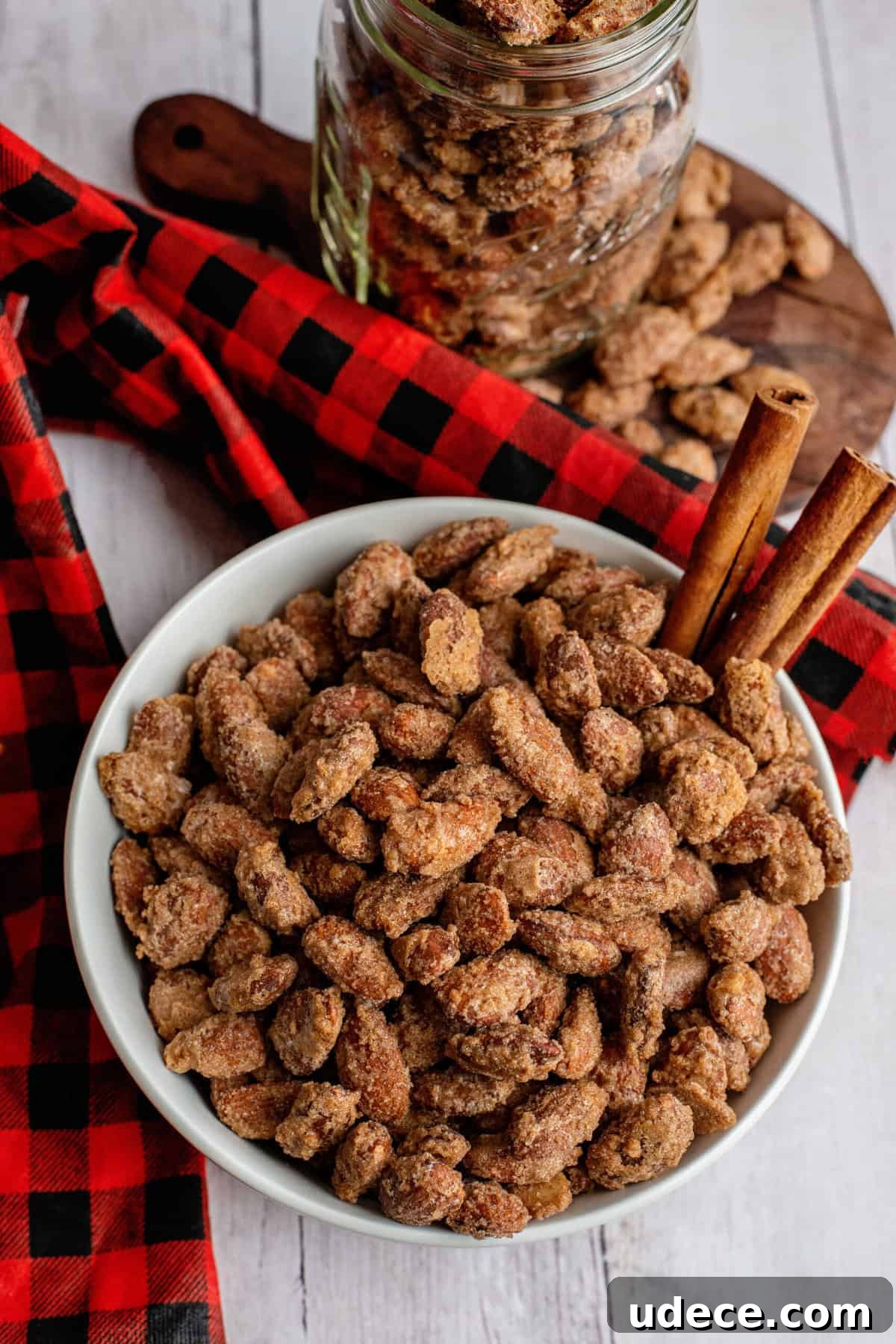 Homemade Christmas Food Gifts and Candies to Make This Year 9 Cinnamon Roasted Almonds