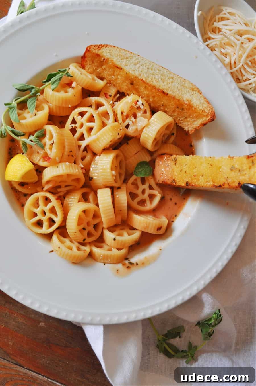 Brothy Vegan Pomodoro Pasta Recipe for Comforting Weeknights 3 Serving of brothy vegan pomodoro pasta
